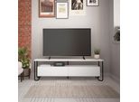 Mobile Porta Tv Due Ante Cornea 150 Cm Colore Bianco