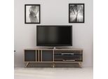 Porta Tv Rilla 150 Colore Noce Antracite
