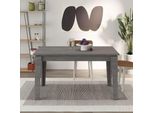 Tavolo Allungabile Megaron 120X80 Cm Colore Retro Grigio