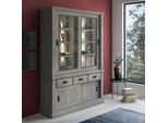 Cristalliera Colore Ancona Oak 3 Cassetti E 4 Ante Scorrevoli Anthony67120 150X39,6X204H Stile Shabby