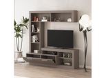 Parete Attrezzata Tortora Leo 171X42X171