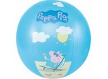 Happy People 16264 Pallone Da Spiaggia Peppa Pig, Gonfiato Circa 29 Cm,