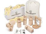 Ideen.Kollektiv Gioco Da Tavolo FröBelturm - Gioco Di Impilamento In Legno Fino A 24 Giocatori - Gioco Di Team Building All'aperto Per Adulti E Bambini