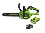 Motosega Greenworks GD24CS30K4 24V 4Ah 30 Cm - 2007007UB