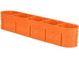 Simet Scatola Da Incasso A 5 Ingressi Multiwall M5X60F 60Mm Arancione (33172008)