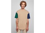 Urban Classics - Camicia A Blocchi Oversize Organica Beige - S