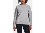 Felpa Ua Rival Fleece Crew-Gry