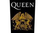 Queen - Crest - Patch RO1356 (Taglia Unica) (Nero/Giallo/Bianco)