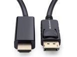 Microconnect MC-DP-HDMI-200 Cavo Video Adattatore 2 M Displayport Nero