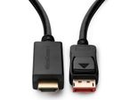 Microconnect MC-DP-HDMI-0504K Adattatore Cavo Video 0,5 M Displayport Nero (MC-DP-HDMI-0504K)