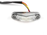 Fanalino Str8 Led Universale E Luce Targa Trasparente