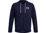 Under Armour Ua Rival Terry Lc Fz Midnight Navy Midnight Navy Xl