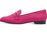 Marco Tozzi Mocassino Da Donna Con Chiusura Decorativa In Tessuto Vellutato 2-24212-42, Misura:38 Eu, Colore:Rosa