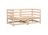 Divani Angolari Da Giardino 2 Pezzi 70X70X67 Cm In Legno Di Pino Massiccio