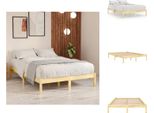 Vidaxl Letto In Legno Massiccio 150X200 Cm - Letti E Reti