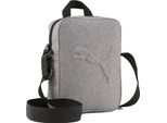 Puma Borsa A Tracolla Buzz Heather Portable Medium Gray Heather Grigio