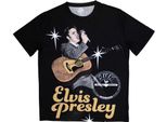 Sun Records - Maglietta "Elvis Presley"" Per Uomo/Donna Unisex RO11541 (L) (Nero)"