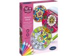 Set Di Mandala Artigianali Con Adesivi Per Finestre SentosphèRe - Giocattoli Creativi Da Colorare