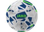 Jako Unisex Lightball Futsal - 2366, Colore:Bianco/Navy/Verde Luna, 290G, Taglia:4