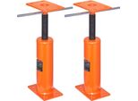 Set Di Sollevatori Per Pavimenti - 2 Pezzi - Sollevatore Per Armadi Strumento Di Sollevamento Per Livellare I Pavimenti Della Casa - Altezza Regolabile 30-41 Cm - Ideale Per Mobili E Ristrutturazioni