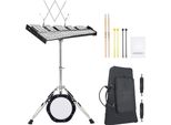 Set Xilofono Glockenspiel 32 Note Con Mazzuoli, Supporto E Tappetino Per Esercitarsi - Strumento Musicale Per Bambini E Principianti