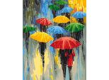 Pittura Con I Numeri, Tavolozza Rain 40X50 Cm