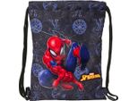 Zaino Con Cinghie Spider-Man Attack Nero 26 X 34 X 1 Cm