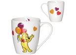 Becher Ritzenhoff & Breker "Haribo Balloon, 360 Ml", Bunt, B:13Cm H:10Cm Ø:9Cm, Porzellan, TrinkgefäßE, Becher, SpüLmaschinenfest