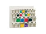Magazzino Trasparente H410Xl600Xp108Mm 18 X A,12 X B Ku.White Lockweiler