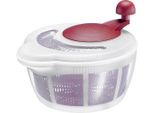 Westmark Salatschleuder Fortuna, 5 L, Rot, 243222E2