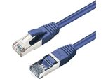 Microconnect - Cavo Di Rete - Da RJ-45 (M) A RJ-45 (M) - 15,0 M - Cavo Sstp - Cat 6 - Senza Alogeni, A Trefoli - Blu (Sstp)