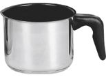 Karl KrÜGer Bricco Per Il Latte Con Beccuccio, Interno Antiaderente 1 Litro Ø12Cm Acciaio Inox