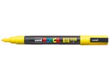 Uni-Ball® 186507 Marcatore A Pigmenti Posca - 0,9 - 1,3 Mm, Giallo