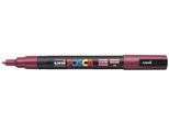 Marcatore A Pigmenti Uni-Ball Posca (PC-3M), Rosso Vino