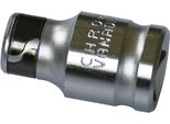 Adattatore 1/4" Esagonale Con Attacco Quadro X 3/8"" Per Chiavi A Bussola"
