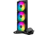 Cooler Master Masterliquid 360L Core Argb - Sistema Di Raffreddamento A Liquido Per Processori - Dimensioni Del Dissipatore: 360 Mm - (Per: LGA1700, LGA1200, LGA1151, LGA1150, LGA1155, LGA1156, AM5, AM4, AM3+, AM3, AM2+, AM2, FM2+, FM2, FM1) - 120 Mm - Nero (MLW-D36M-A18PZ-R1)