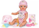 Baby Born Lena (Little Baby Girl) 36 Cm, Bambola Con 7 Funzioni Per Bambini A Partire Da 1 Anno, Funziona Senza Batteria, Alta 36 Cm, Nera