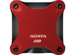 Adata Adata SD620 2 Tb Micro-Usb B 3.2 Gen 2 (3.1 Gen 2) Nero, Rosso
