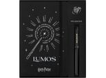Moleskine Harry Potter Lumos, Pacchetto Tematico, Edizione Limitata, L/A5, Foderato, Copertina Rigida, Kaweco, Roller, Confezione Regalo