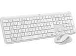 Logitech Signature Slim Combo MK950 - Set Tastiera E Mouse - 100% - Full Size - Wireless - Bluetooth 5.1 Le - Qwertz -