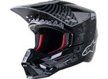 Casco S-M5 Solar Flare, Alpinestars (Nero/Grigio, Taglia 2XL)
