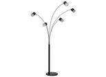 Globo Lighting Stehlampe "Lucero", Schwarz, 1 Stk., Leuchten, Stehleuchte/Wohnzimmer/Schlafzimmer/Flur, Stehlampe