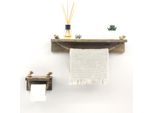 Skye Decor, Aa131, Mensole Da Parete, Noce, Legno, 50 X 10 X 9 Cm