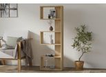 Skye Decor, Nebu - Sapphire Oak, Libreria, Rovere Zaffiro, 100 % Melamine Coated Slipboard, 51,8 X 150 Cm