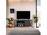 Skye Decor, Bond - Rebab, Tavolino Da Salotto, Marrone Scuro, 100 % Melamin Coated Slipboard, 120 X 35 X 48 Cm