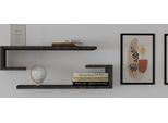 Skye Decor, Eldo - Rebab, Mensola Da Parete, Rebab, 100 % Melamine Coated Slipboard, 60 X 19,6 X 15 Cm