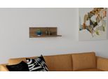 Skye Decor, Fane - Walnut, Mensola Da Parete, Noce, 100 % Melamin Coated Slipboard, 60 X 21,6 X 19,6 Cm