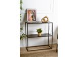 Skye Decor, Andas - Black, Credenza, Nero, 100 % Melamin Coated Slipboard, 83 X 21 X 78 Cm