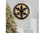 Wallity, Xmasblack - 020, Scultura Da Parete, Nero, 100 % Metallo, 62 X 56 Cm