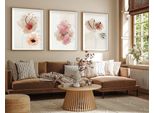 Wallity, Huhu205 - 20 X 30, Quadri, Multicolore, Mdf, 20 X 30 Cm